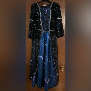 Spirit Kids Wizard Costume - Black and Blue